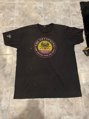 The OffSpring SIFU 2010 Rise And Fall Rage And Grace T-Shirt XXL Punk Grunge